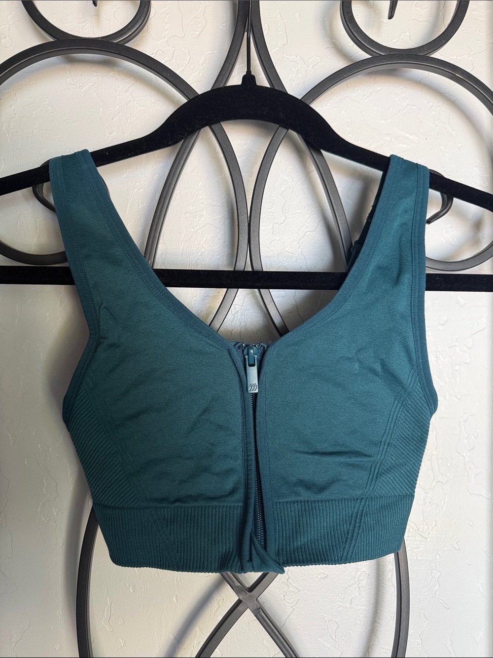 all in motion | Teal Sports Bra | XS